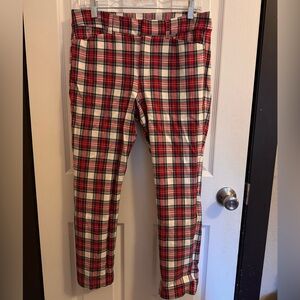 Old Navy Plaid Pixie Pants